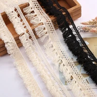 4cm multi specification curtain sofa pure cotton woven lace 4cm piece clothing home textile lace accessories tassel lace