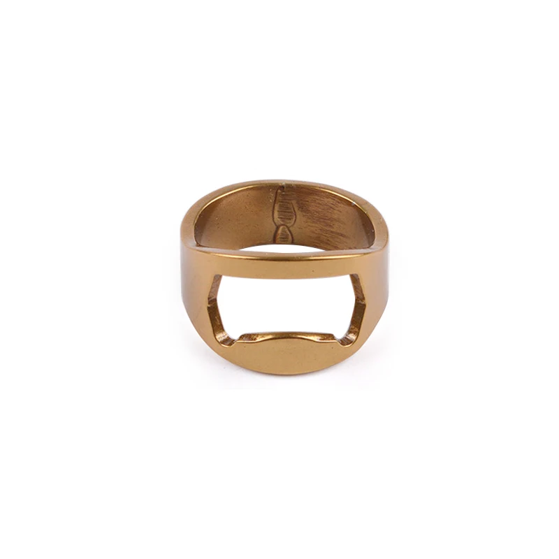 

4Colors Mini Bottle Opener Stainless Steel Finger Ring Ring-shape Bottle Beer Cap Opening Remover Kitchen Gadgets Bar Tools