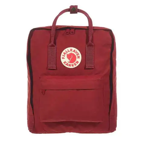 Рюкзак Fjallraven Kanken темно красный 27х13х38 см 16 л|Рюкзаки| |