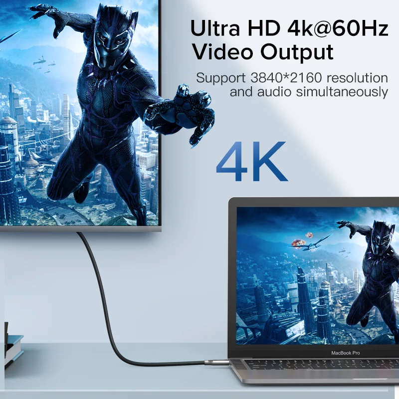 Ugreen PD 60 USB C к USB C 3,1 кабель для samsung Galaxy S10 S9 3A быстрое зарядное устройство кабель для передачи данных для Macbook