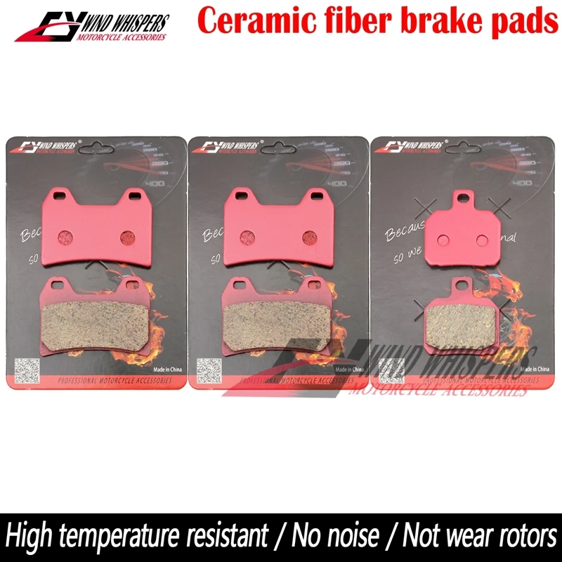 Motorcycle Ceramic Front Brake Pads For Ducati 1200 Multistrada Standard S Pikes Peak Sport Edition Touring Granturismo | Автомобили и