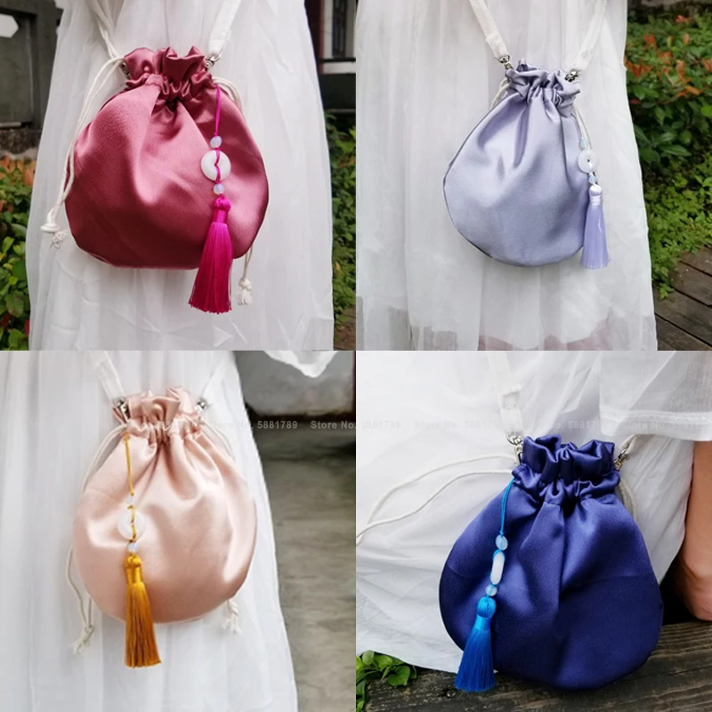 

Women Shoulder Sachet Cute Coin Purse Traditional Chinese Style Hanfu Bag qipao Ancient Sachet Girls Wallet Crossbody Handbag