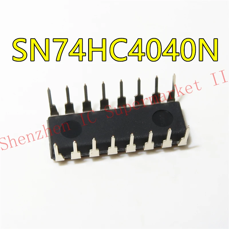Новый оригинальный SN74HC4040N 74 hc4040n бинарный счетчик DIP - 16 с одним | Электронные