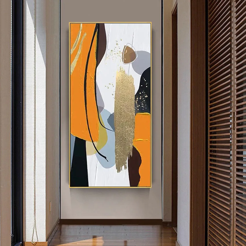 

Холст ручной работы, Безрамная картина маслом, настенное украшение, настенное украшение, висящее в спальне, гостиной, гостинице, ресторане, ...