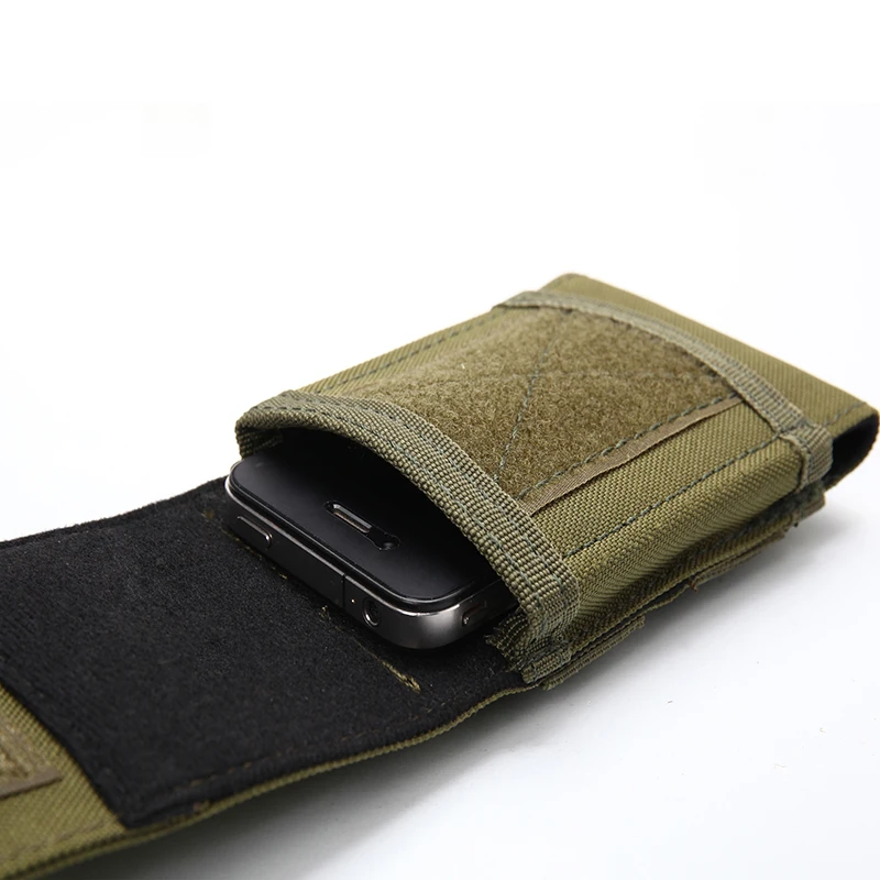 5.5-6.0inches Holster MOLLE Army Camo Camouflage Bag Hook Loop Belt Pouch Cover Case For Mobile Phone Smartphone | Спорт и