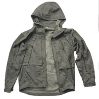 military fabric 5050 nylon cotton desert night tactical camouflage lightweight jacket camouflage cardigan warm trench