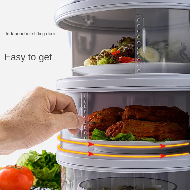 

2020 dining table storage box with five layers of heat preservation, no odor, safety, non-toxic, dustproof and breathable