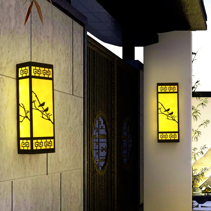 Уличные Настенные светильники OUFULA водонепроницасветильник ные декоративные