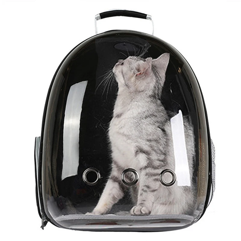 

Portable Pet Carrier Bag Breathable Cat Bag Outdoor Travel Backpack for Cat and Dog Transparent Space Pet Backpack Bag for Cat