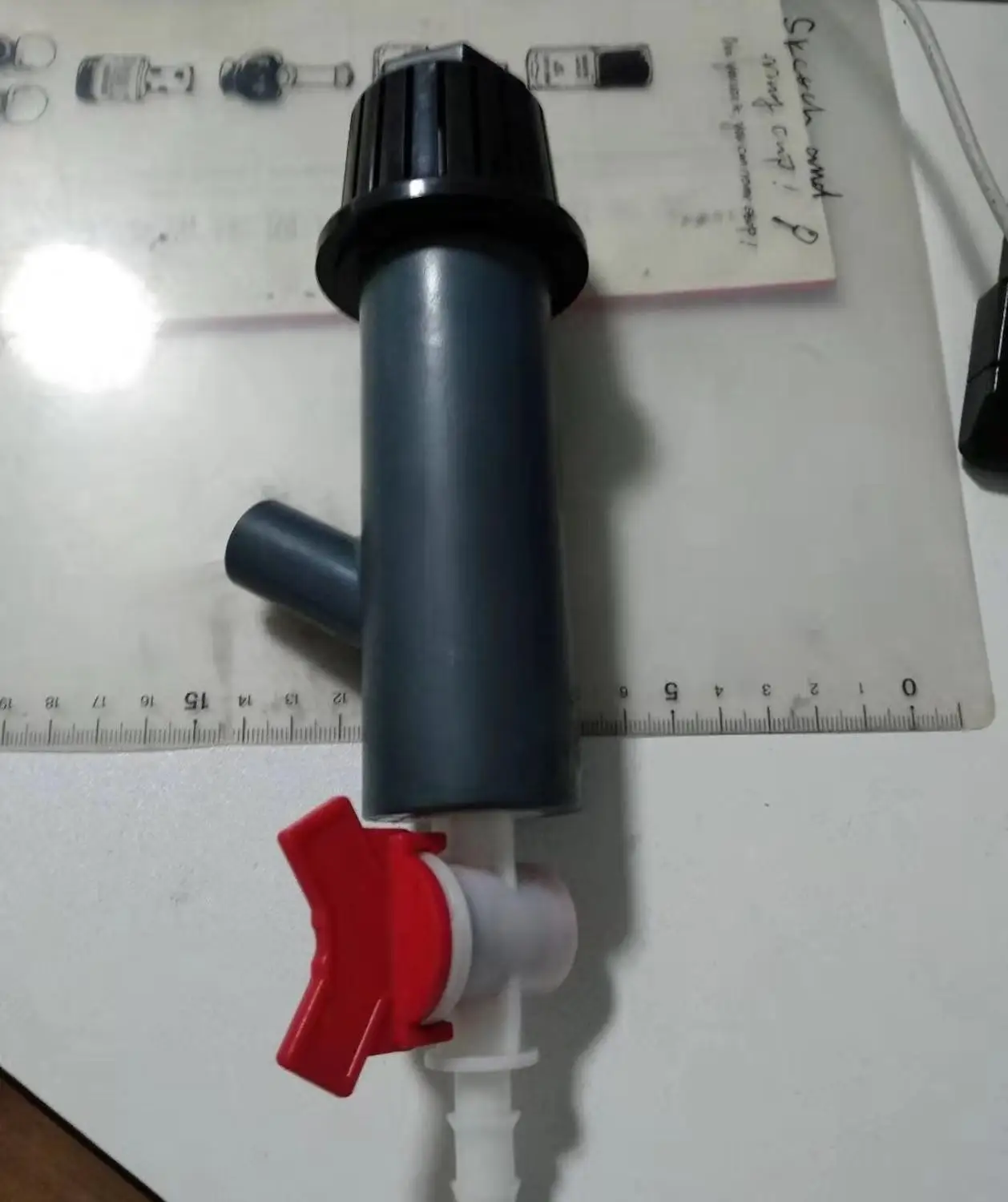 Потока и слива быстрая клапаны для гидропоники отливы система с фитингом|Наборы