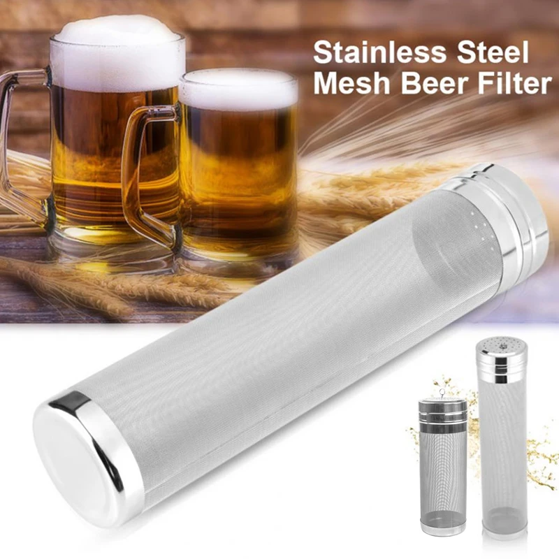 Stainless Steel Beer Strainer Hop Filter Dry Hopper For Home Brew Spider High Quickly Homebrew Mesh | Дом и сад