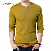 covrlge fashion solid mens sweater 2019 autumn new o neck black sweater mens jumpers male pollover knitted polo shirt mzl001