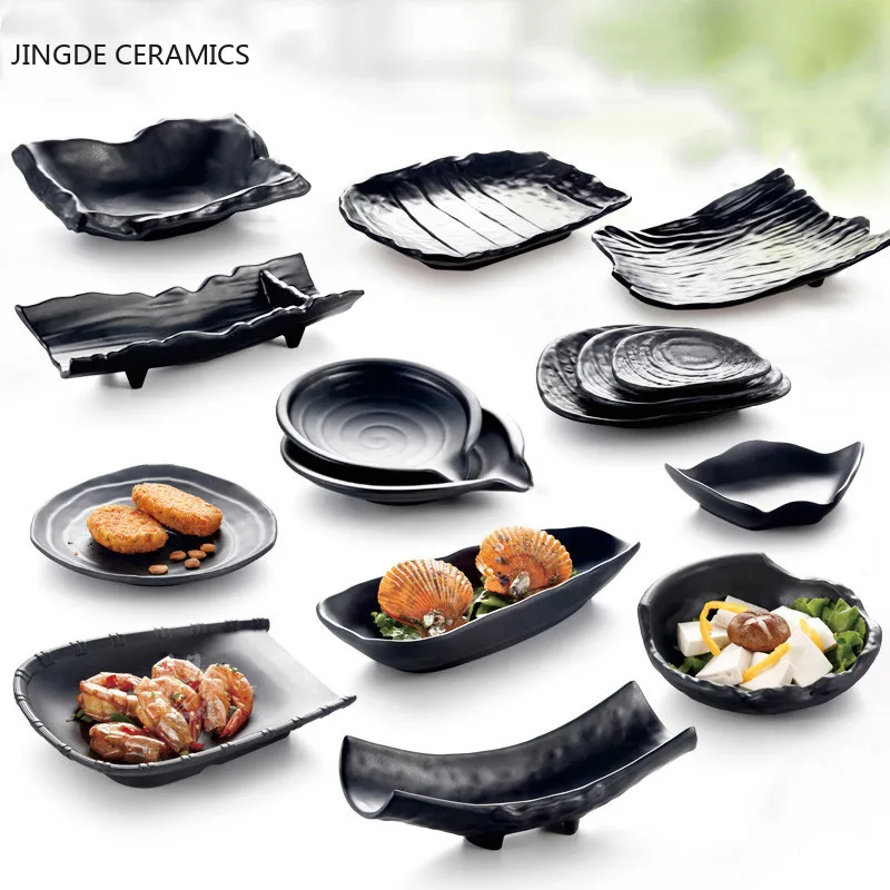 Тарелка десертная в западном стиле креативная устойчивая к падению имитация