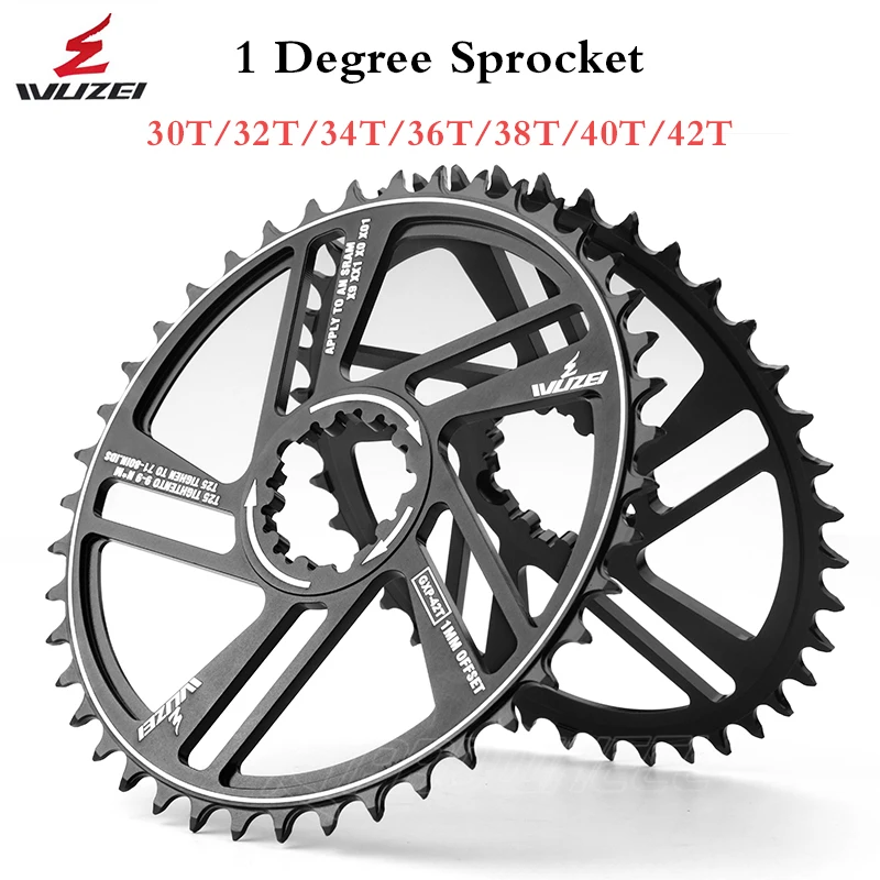 PROWHEEL диаметра окружности болтов (170 мм 175 велосипедная Звездочка 30T 32T 34T 36 т 38 40 42T