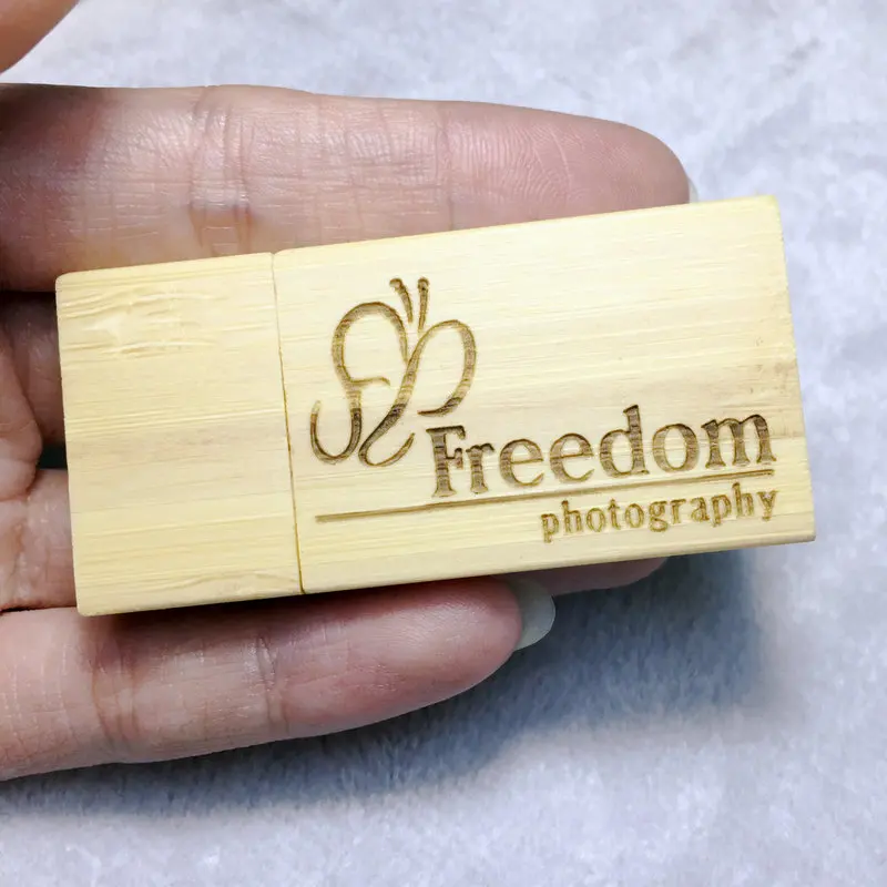 Флэш-накопитель Usb 2 0 в деревянном футляре 30 шт./лот 4 ГБ 8 16 32 64 U-диск с бесплатным
