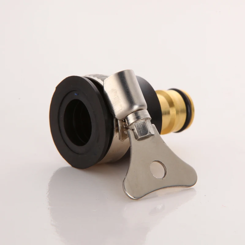 Горячий твердый латунный резьбовой шланг соединитель водопровода