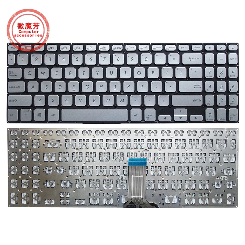 

US Laptop Keyboard for HP ASUS S15 S530UA S5300F/FN/UN X530/M K530/FA Y5100UB
