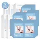 Коллагеновые матирующие Пластыри для удаления морщин, 50 пар, носогубные складки, маска против морщин, Антивозрастная подтягивающая наклейка для ухода за кожей