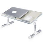 Прикроватный складной столик для ноутбука, регулируемый прикроватный столик с охлаждающим вентилятором