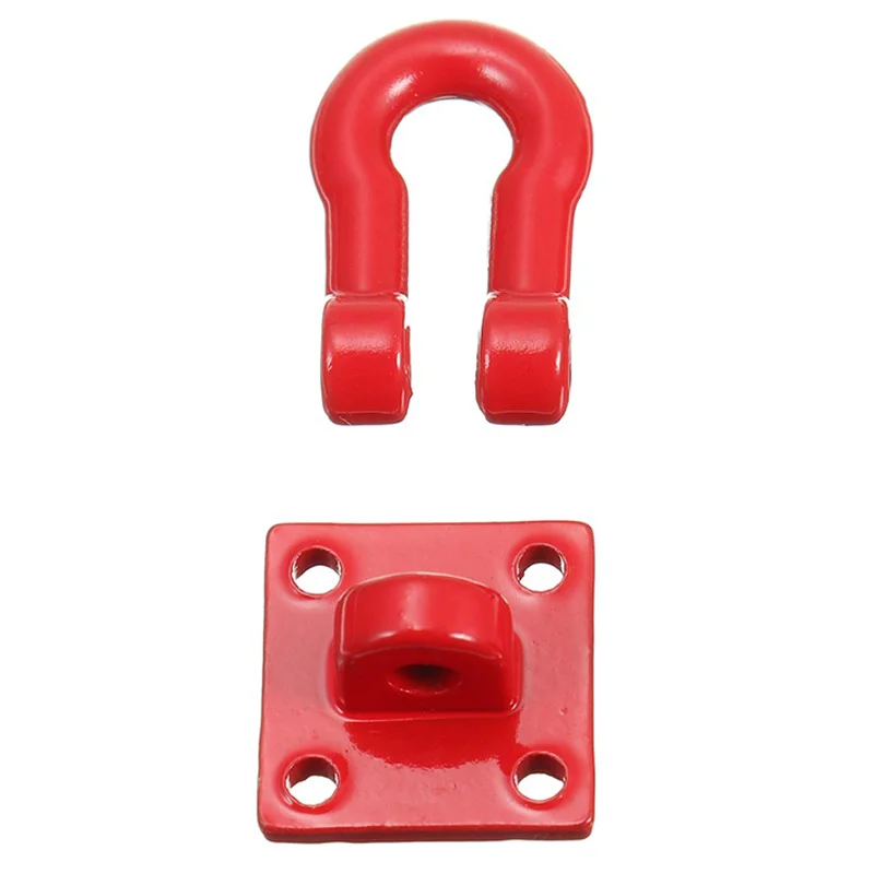2 шт. металлический передний задний бампер спасательный прицеп крюк и крепление