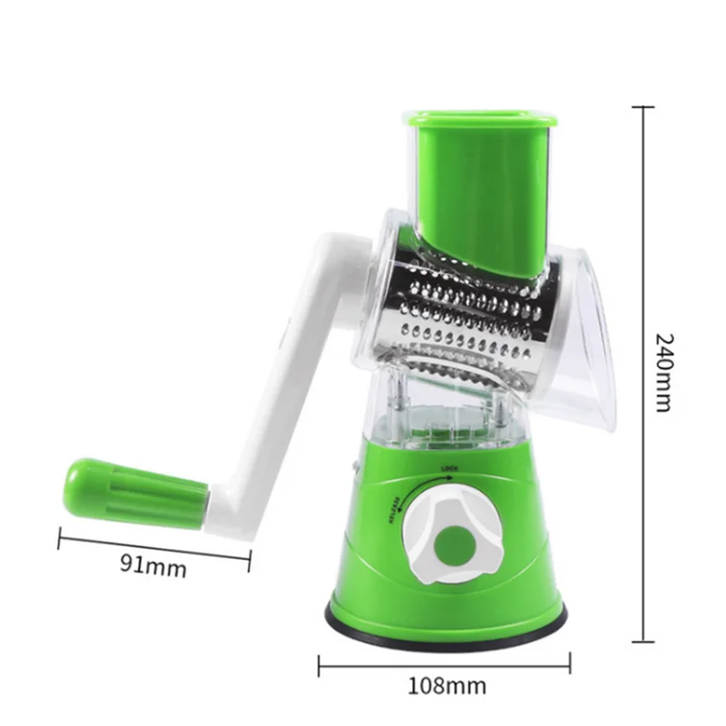 ydeapi manual vegetable cutter slicer multifunctional round mandoline slicer potato cheese kitchen gadgets kitchen accessories free global shipping