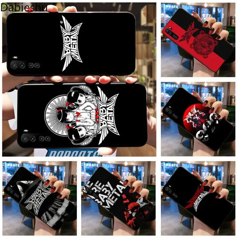 

Babymetal Japanese girl idol metal band Black TPU Soft Phone Case For Huawei Nova 6se 7 7pro 7se honor 7A 8A 7C Prime2019