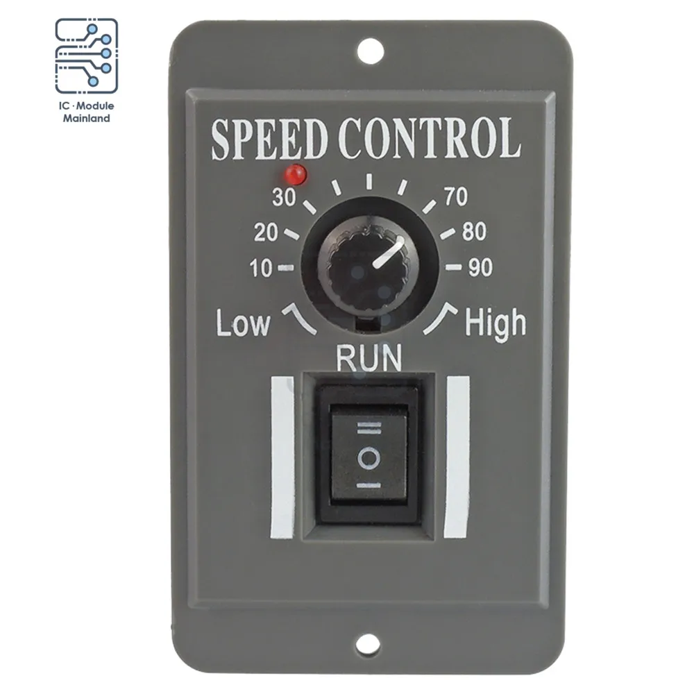 

PWM 12V 24V 48V DC Geared Motor Speed Regulator Motor Speeds Controller Accurate Stable 6A PWM Brush CW CCW Reversible Switch