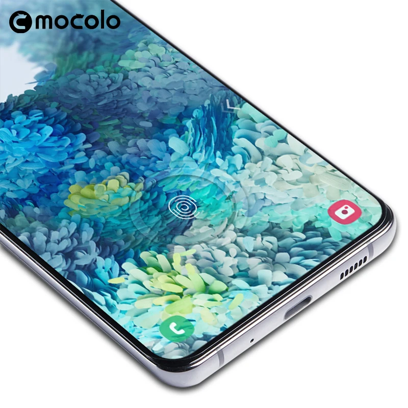 Для Samsung S20 FE Защитная пленка для экрана Mocolo полностью приклеенная клейкая из