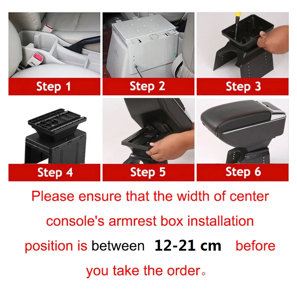 Автомобильный подлокотник с центральной консолью универсальный держатель для