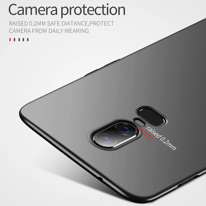 OnePlus 6 6T чехол XUANYAO модный тонкий матовый для жесткий защитный задней панели One Plus |