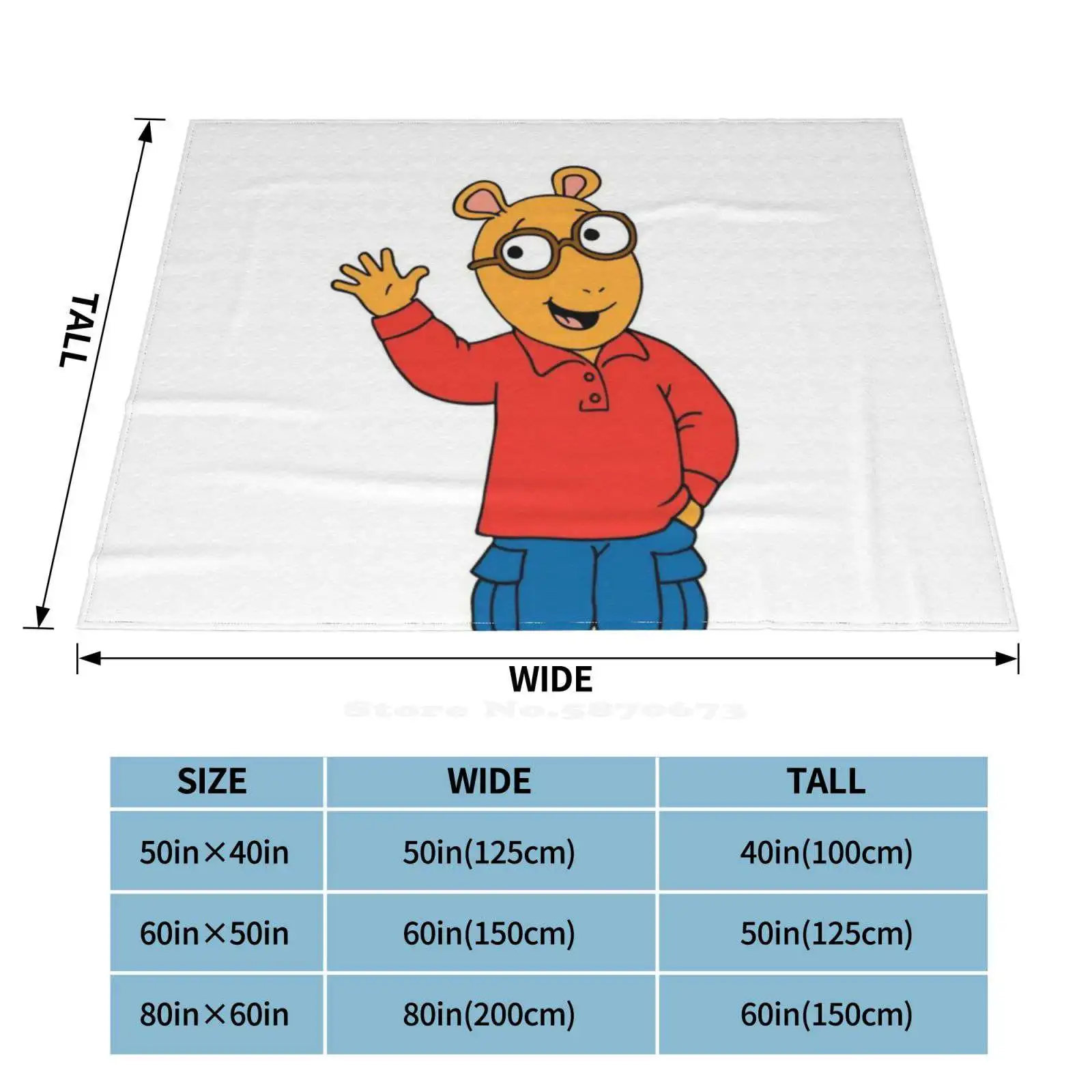 Артур чтения по низкой цене новый принт Новинка модное мягкое теплое одеяло