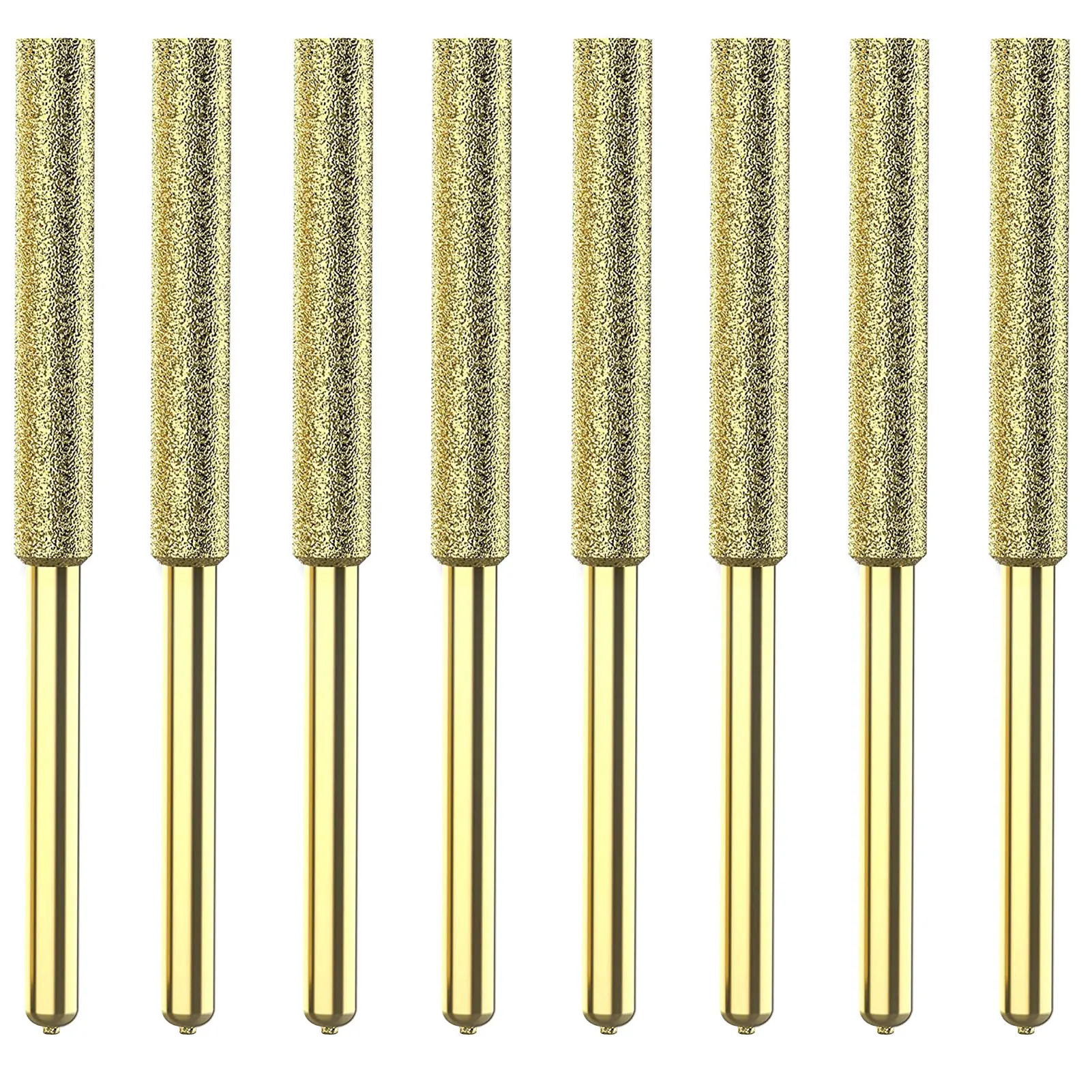 

8 шт. сверла для бензопилы, алмазная точилка с титановым покрытием, высокопрочная электрическая пилка для бензопилы