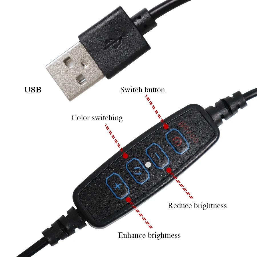 

Mezher 6.2 inch 10.8W youtube video light photography dimmable studio LED aperture telephone video broadcasting studio makeup