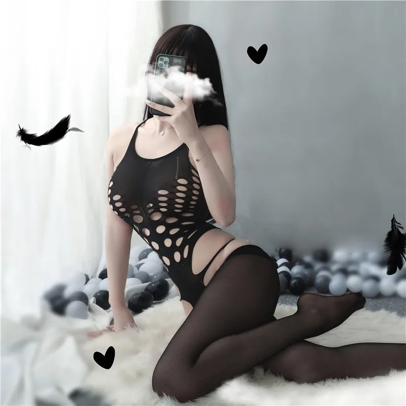 

Sexy Lingerie Teddy Porno Hot Open Crotch Fetish Bodystocking Women Erotic Porno Babydoll Crotchless Body Suit Underwear