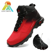 winter boots for men outdoor fashion waterproof and warm snow boots classic high quality mountaineering wear resistant non slip