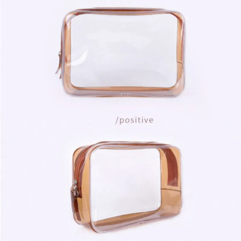 Новая прозрачная косметичка для путешествий женские прозрачные сумки макияжа из