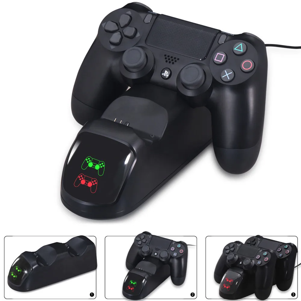 Зарядная док станция для контроллера Sony Playstation 4 PS4|Удлинители электрические| |