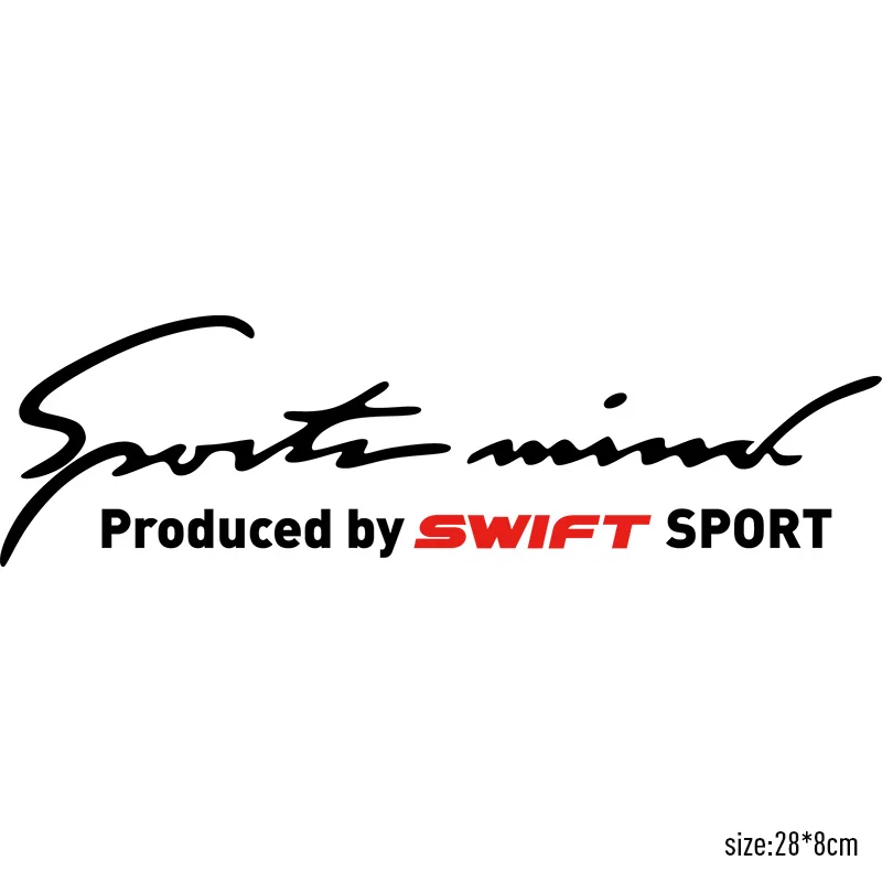 Для Suzuki Swift индивидуальные спортивные наклейки на умы автомобиль лампа брови