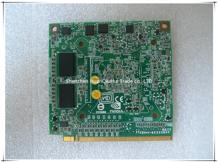 Оптовая продажа NVIDIA GeForce 9300M GS G98-630-U2 DDR2 256 Мб 64 бит MXM II VG.9MG06.001 ноутбук VGA карта для