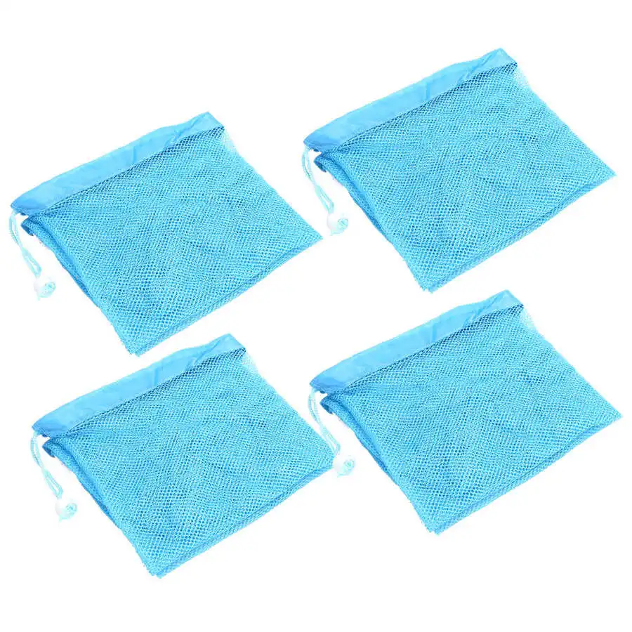 Многофункциональная Сетчатая Сумка с кулиской для хранения игрушек стирки Ocean