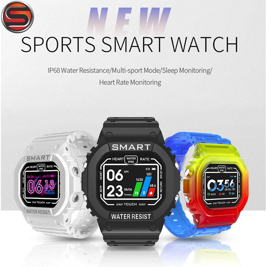Водонепроницаемые Смарт часы для плавания мужские и женские наручные с