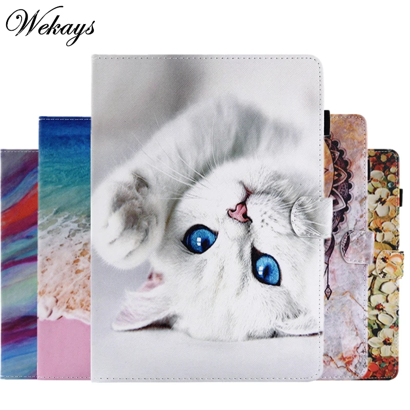 

Cover For Apple IPad Air 4 10.9 inch 2020 Cartoon Cat Leather Stand Case For Ipad Air 4 Air4 2020 10.9 inch Tablet Covers Cases