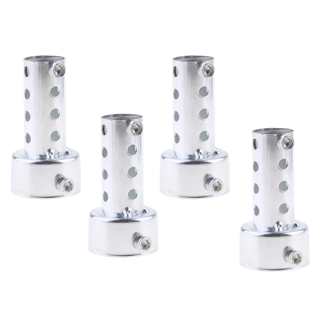 4 шт. универсальный мотоцикл выхлопной может убийца глушитель перегородка 42 мм |