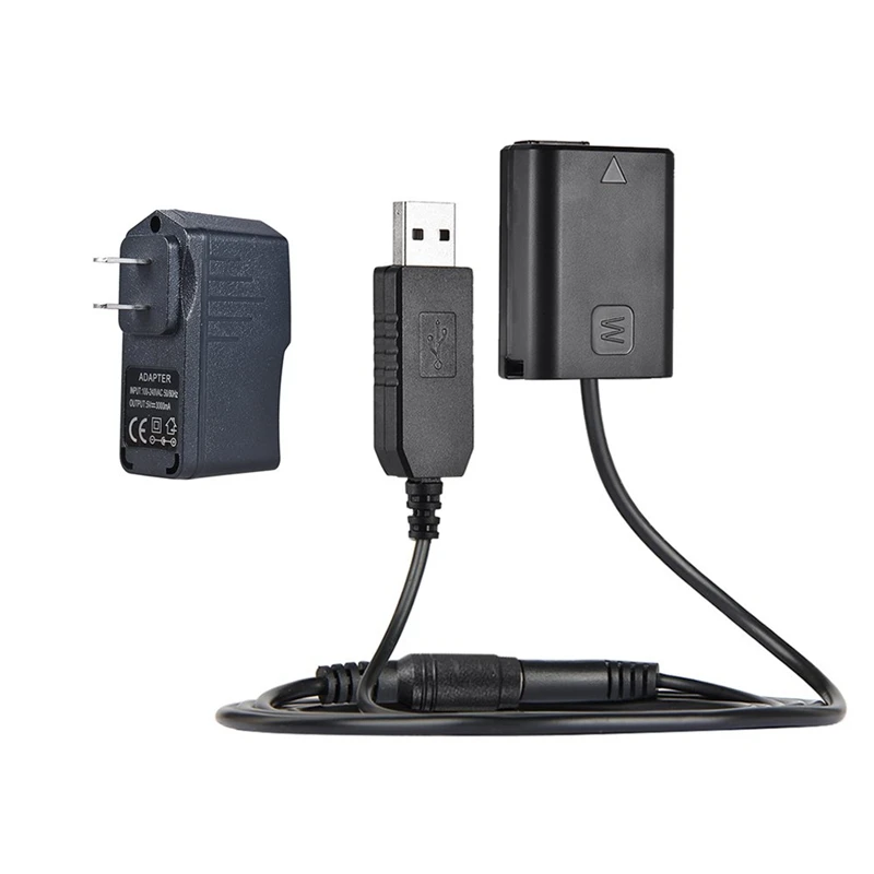 AMS-Np-Fw50 аккумулятор + 5 В 3A Usb Кабель-адаптер питания с разъемом для замены Ac-Pw20 Sony