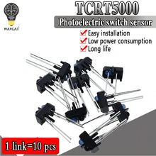 10PCS TCRT5000L TCRT5000 Reflective Optical Sensor Infrared IR Photoelectric Switch WAVGAT