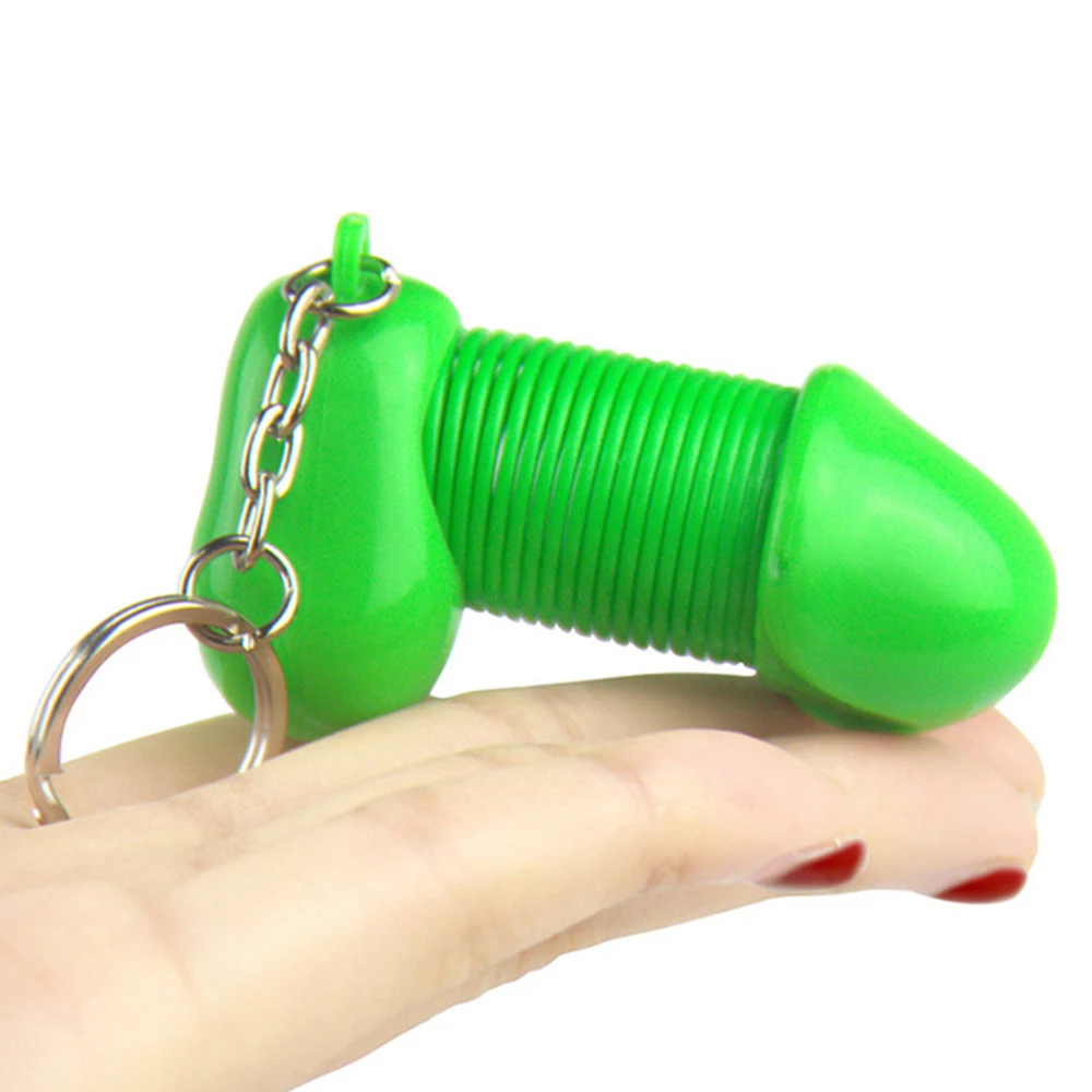 Брелок для ключей от автомобиля креативный Забавный брелок с половым