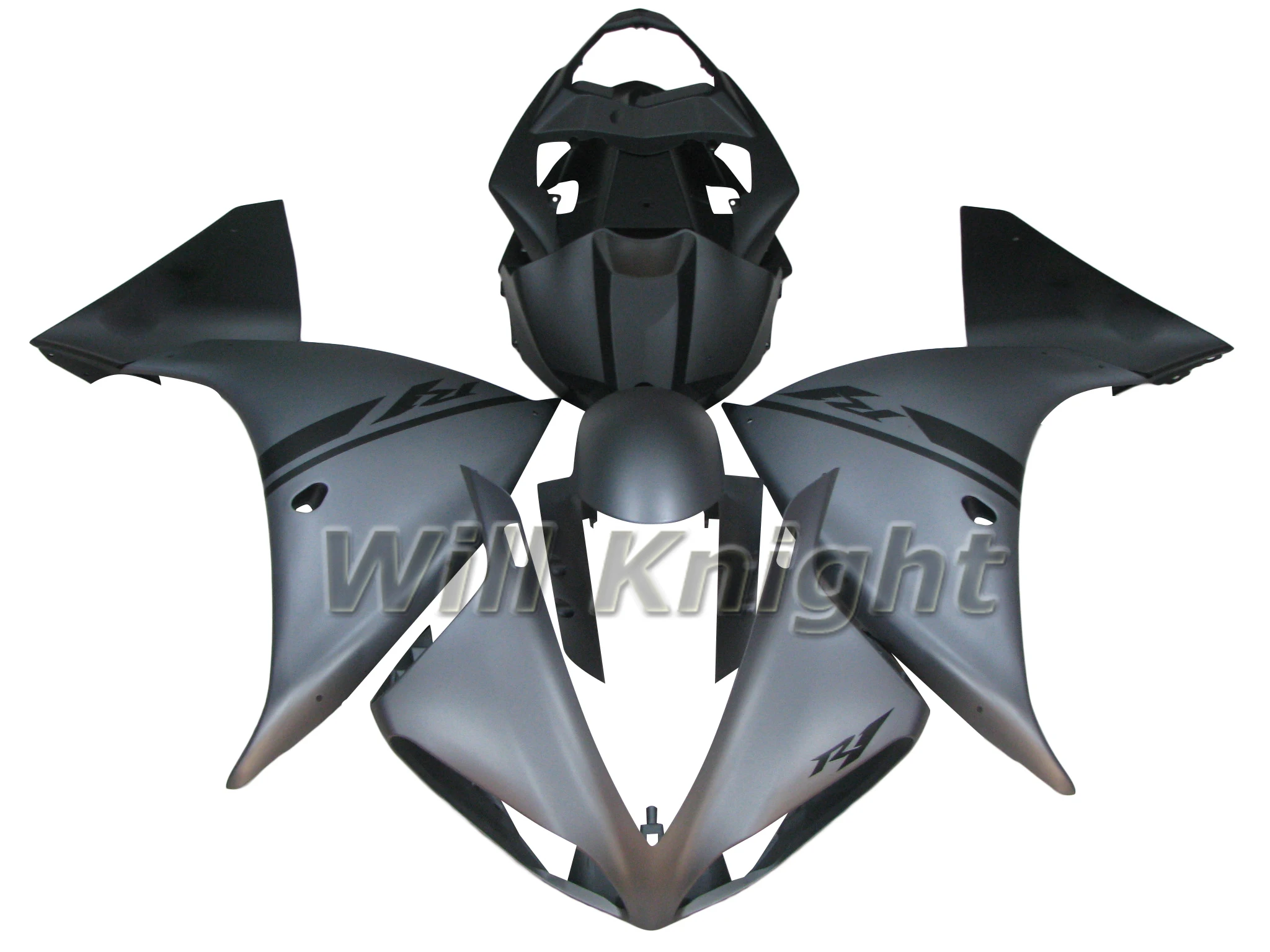 Комплекты обтекателей Крышка корпуса для Yahama YZF1000 YZF R1 2009-2012 ABS литье под давлением