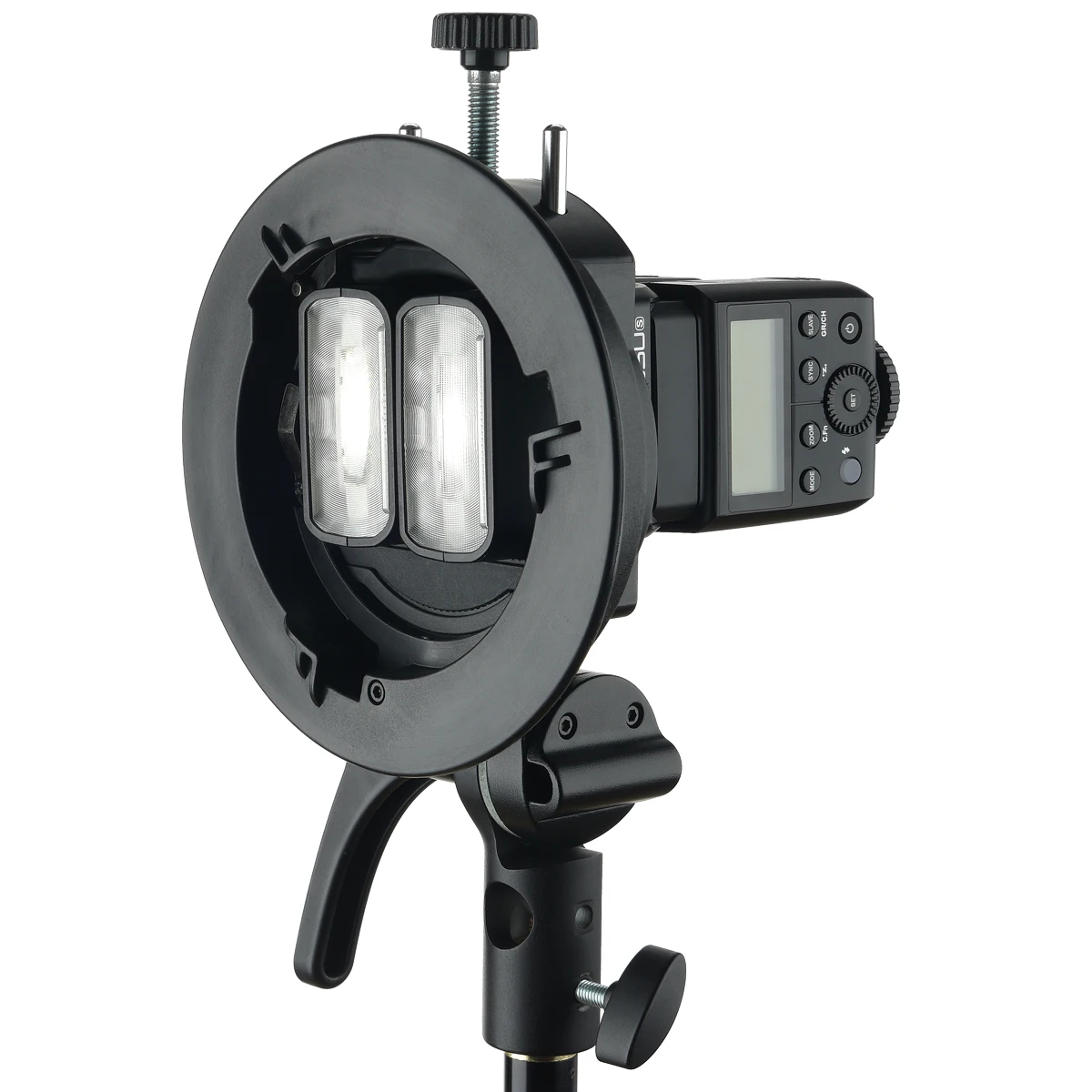 Крепление для вспышки Godox S2 Bowens S образный держатель кронштейн V1 V860II AD200 AD400PRO