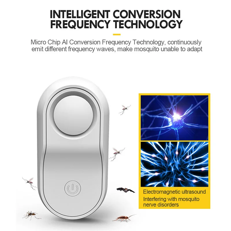 Ultrasonic Pest Repeller Mouse Anti Rat Mosquito Killer Dispeller Reject Control Trap | Дом и сад