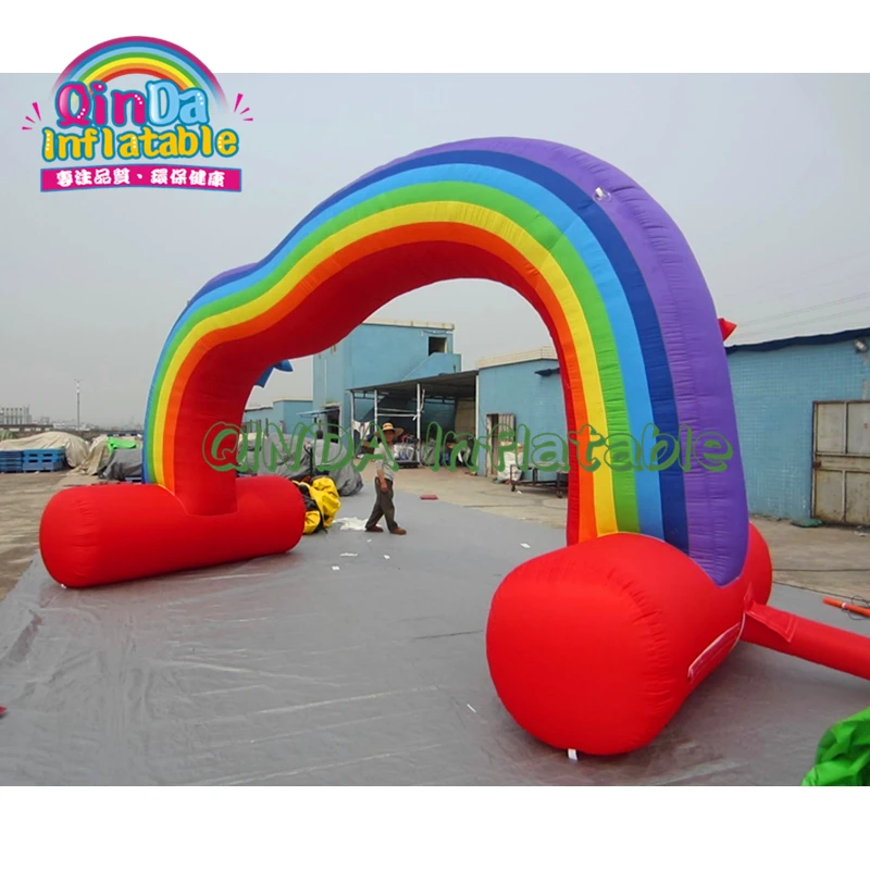 

2019 горячая Распродажа надувная Радужная АРКА, Свадебный вход, Радужный шар, арка для мероприятий